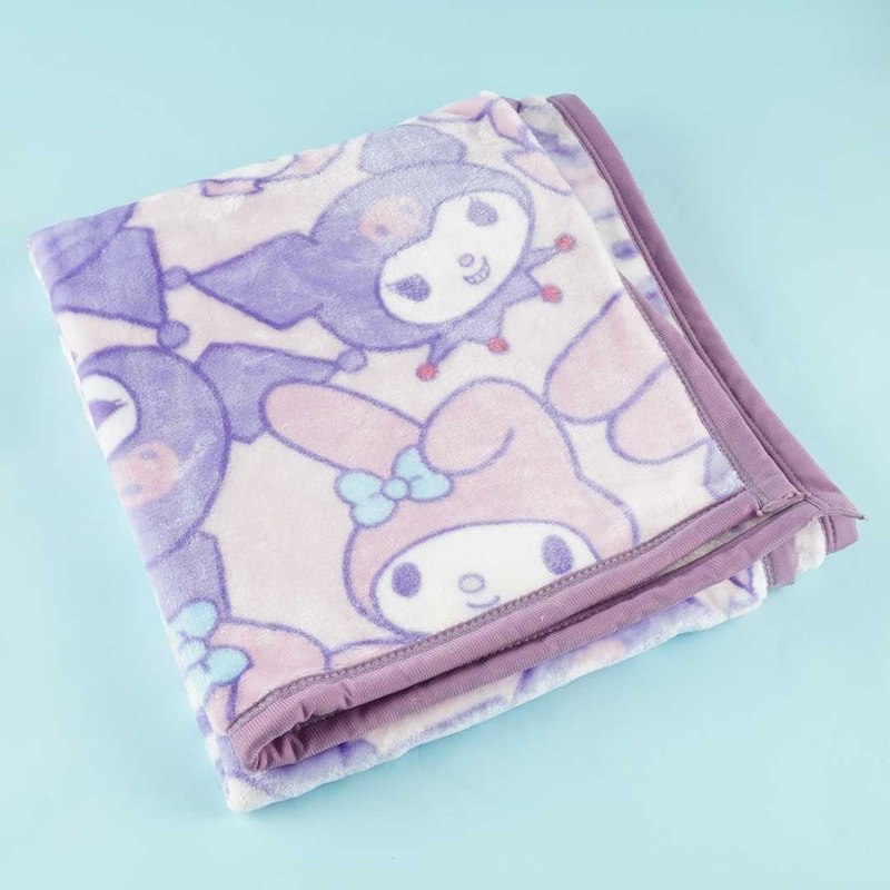 My Melody & Kuromi Fun Faces Long Blanket