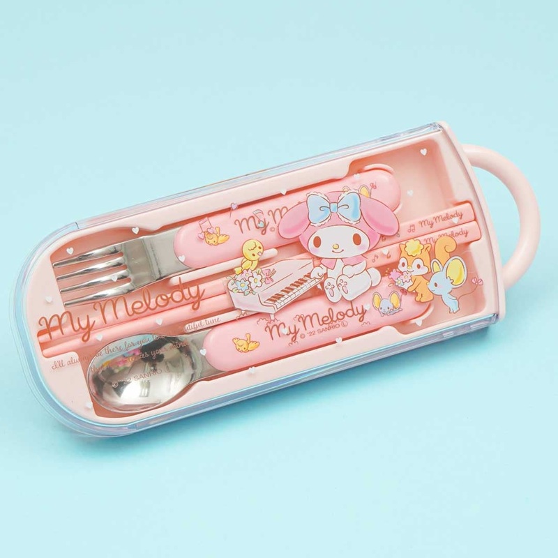 My Melody Piano Recital Utensil Set