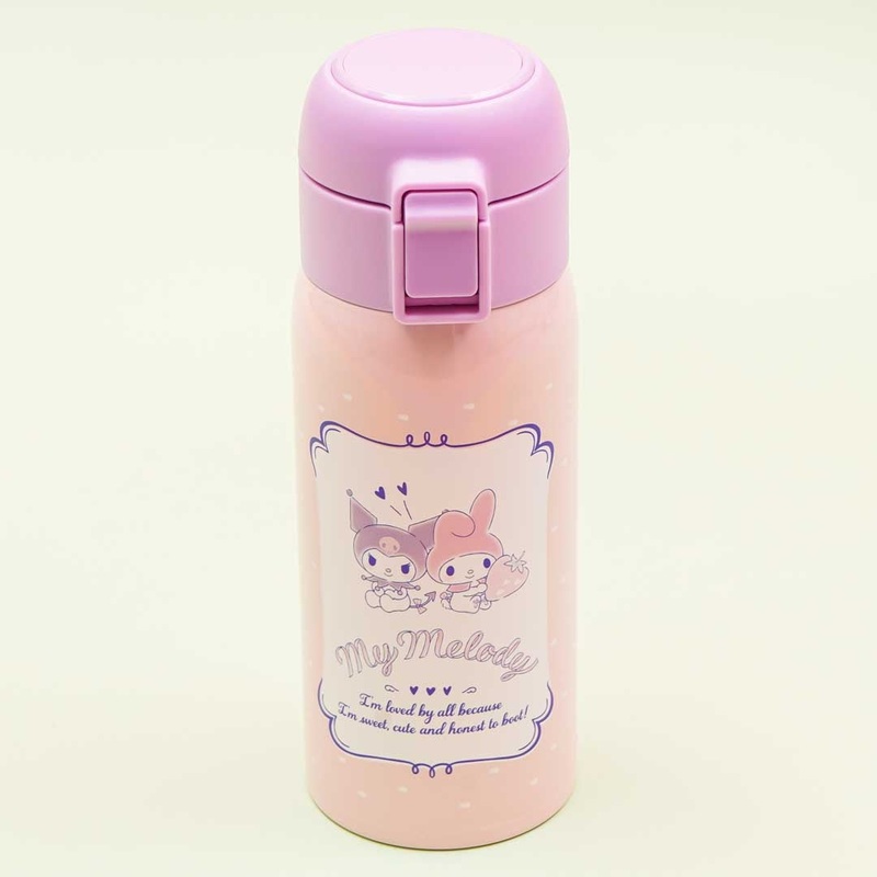 My Melody x Kuromi Strawberry Stainless Steel Bottle