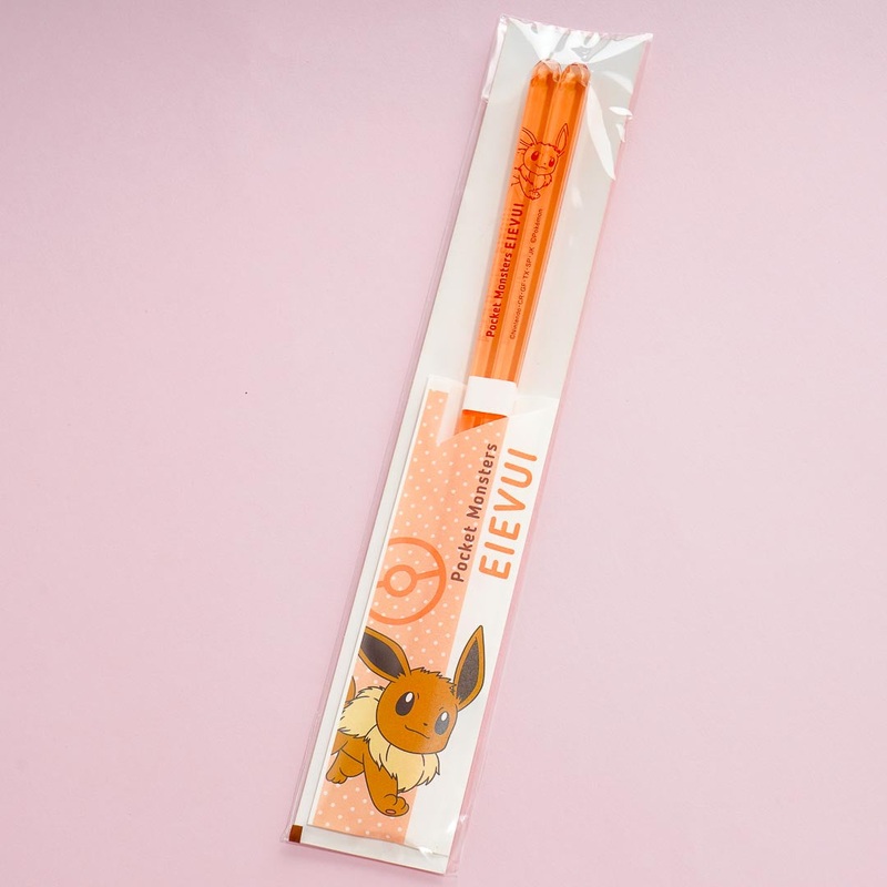 Pokemon Eievui Clear Chopsticks - Eevee