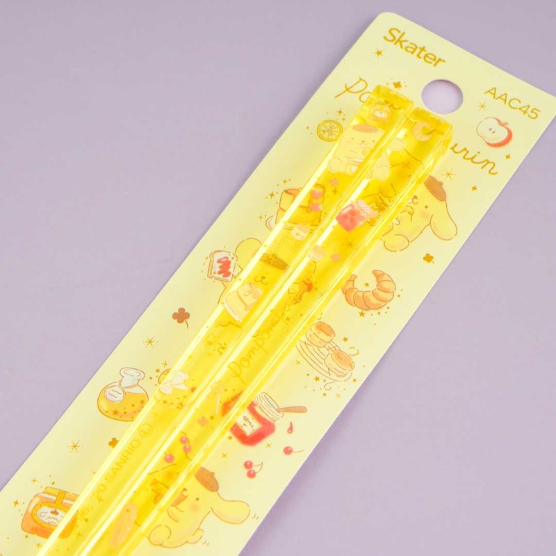 Pompompurin Transparent Yellow Chopsticks