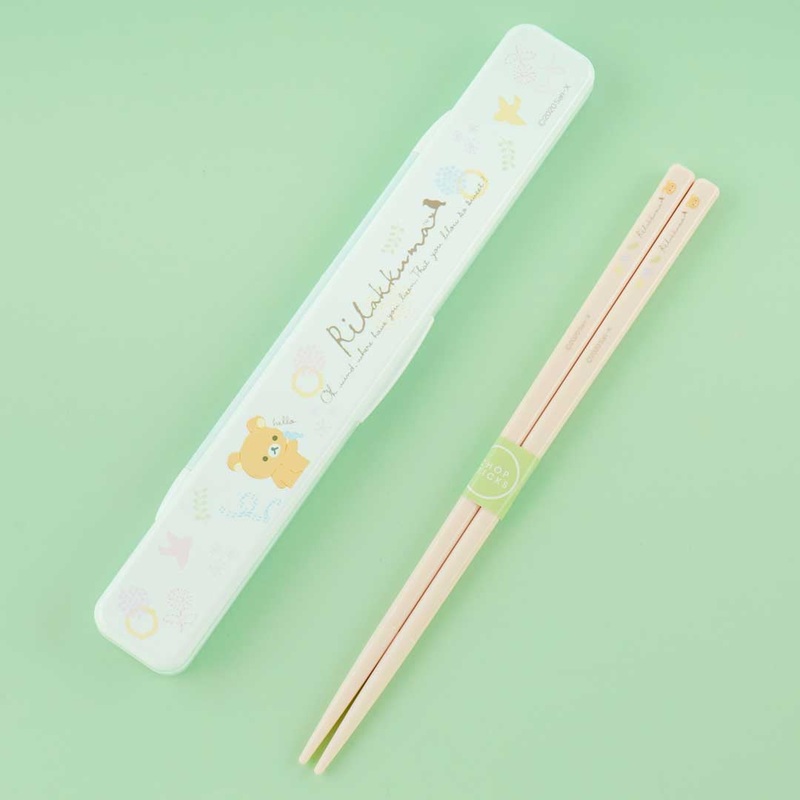 Rilakkuma Floral Dream Chopsticks Set