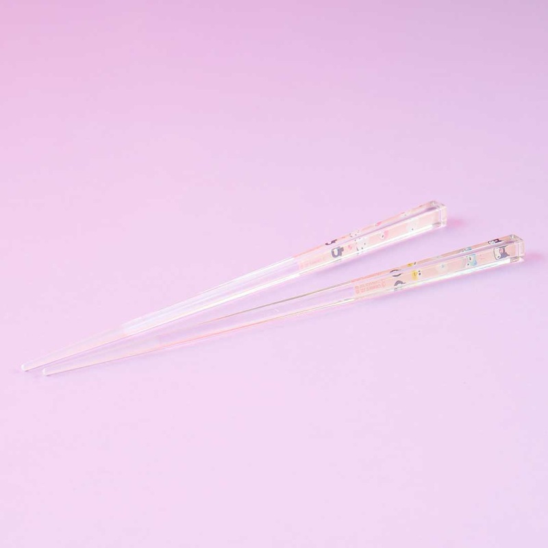 Sanrio Characters Fun Clear Chopsticks