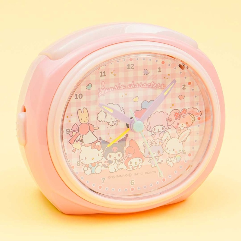 Sanrio Characters Gingham Fun Alarm Clock