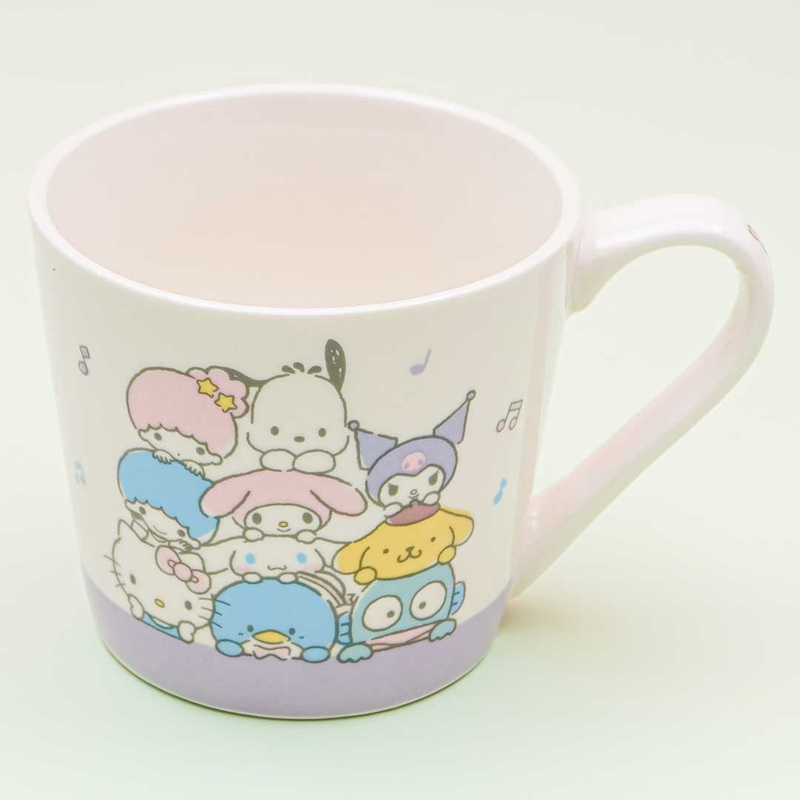Sanrio Characters Pile Up Choir Mug