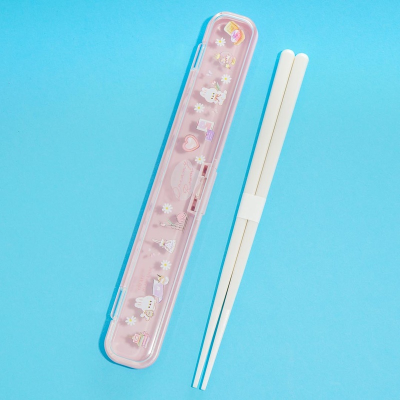 Dreamy Room Flowery Chopsticks With Case