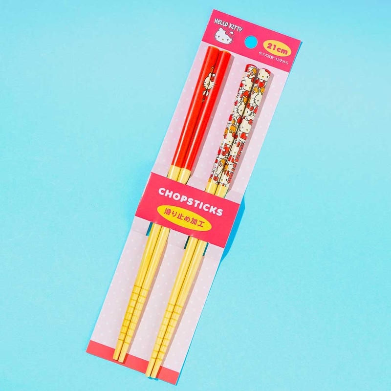 Hello Kitty Overload Bamboo Chopsticks Set - 2 pairs
