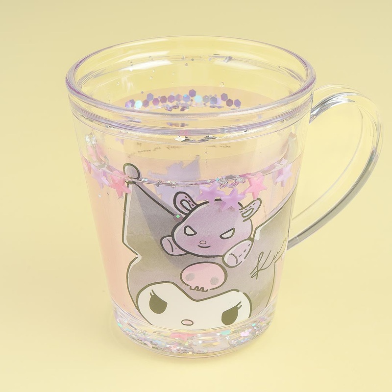 Kuromi Glittery Water Mug