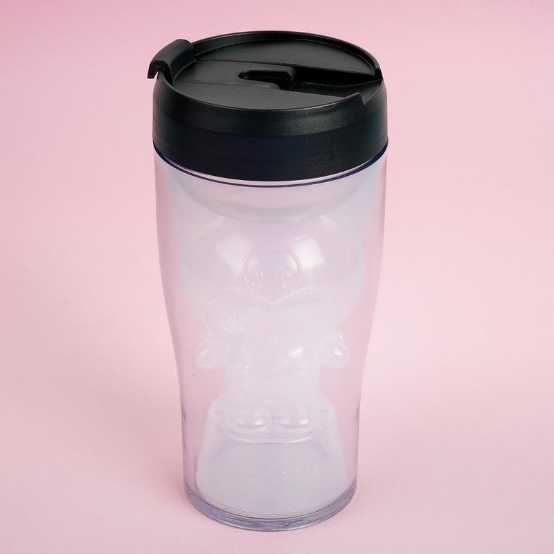 Kuromi Shaped Two-Layer Tumbler