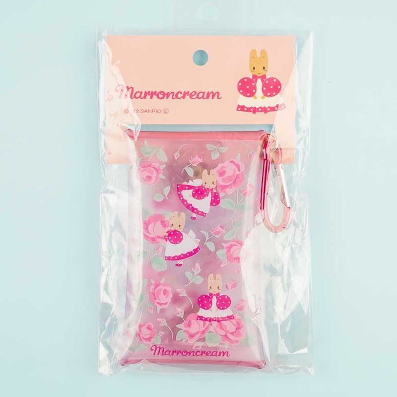 Marron Cream Rose Love Clear Multi-Case