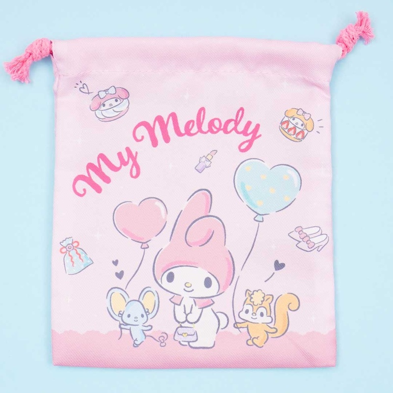 My Melody Balloon Fun Drawstring Pouch