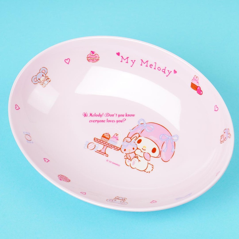 My Melody Dessert Time Melamine Serving Plate