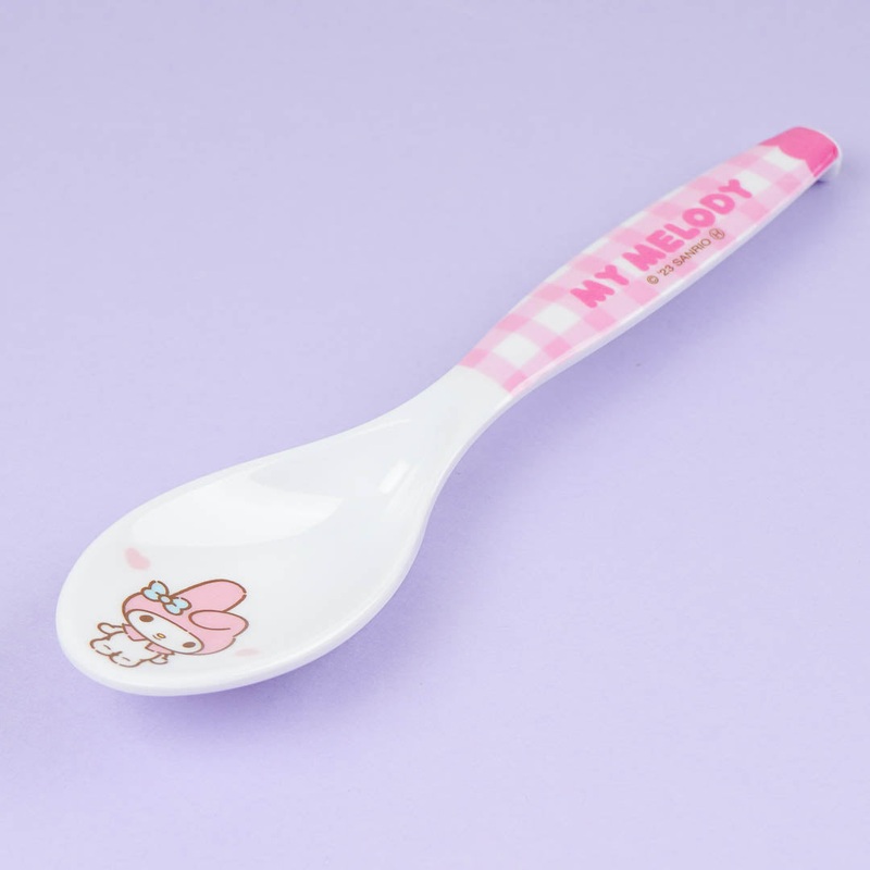 My Melody Gingham Melamine Spoon