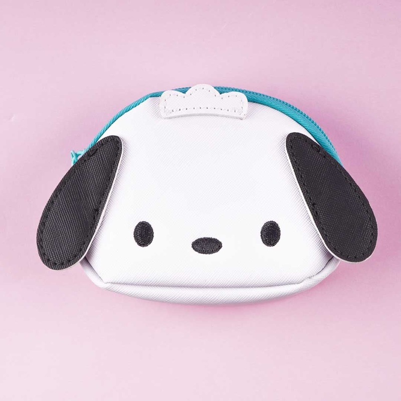 Pochacco Die-Cut Mini Pouch With Card Holder
