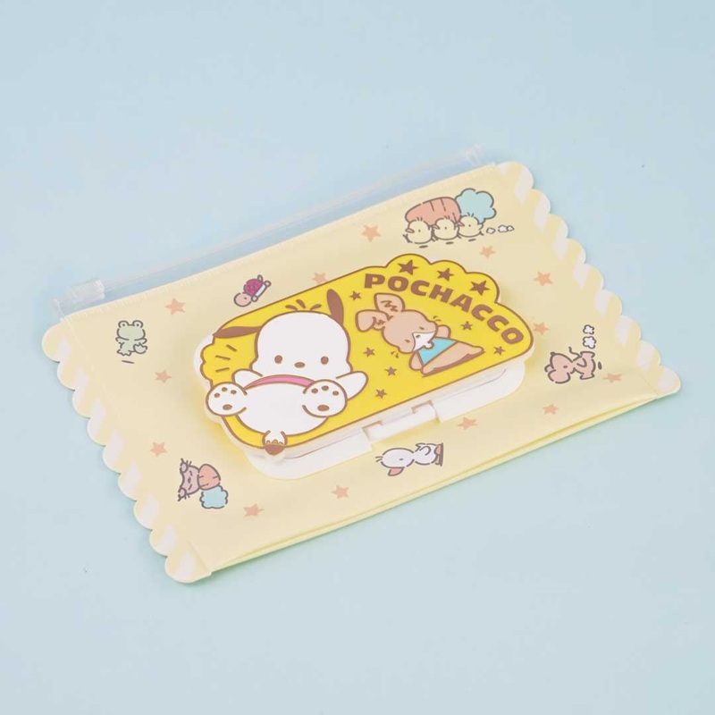 Pochacco Friendship Wet Sheet Pouch