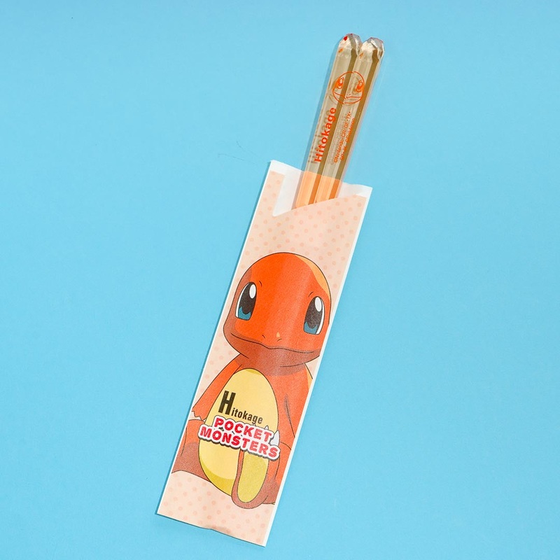 Pokemon Clear Chopsticks - Charmander