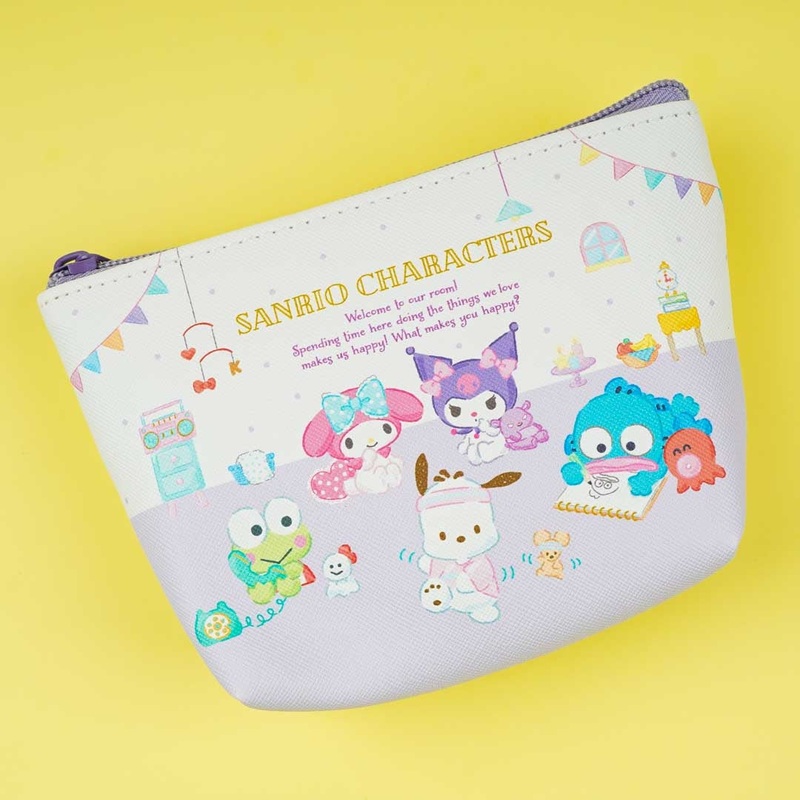 Sanrio Characters Activity Room Triangular Pouch