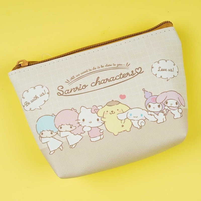 Sanrio Characters Lineup Fun Triangle Pouch