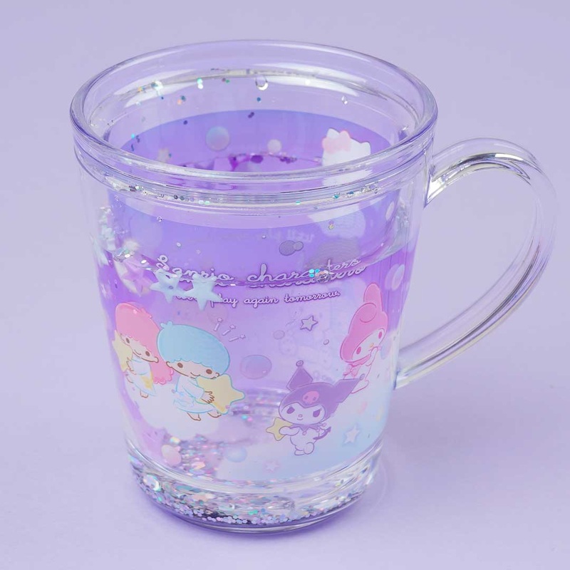 Sanrio Characters Starry Sparkling Water Cup
