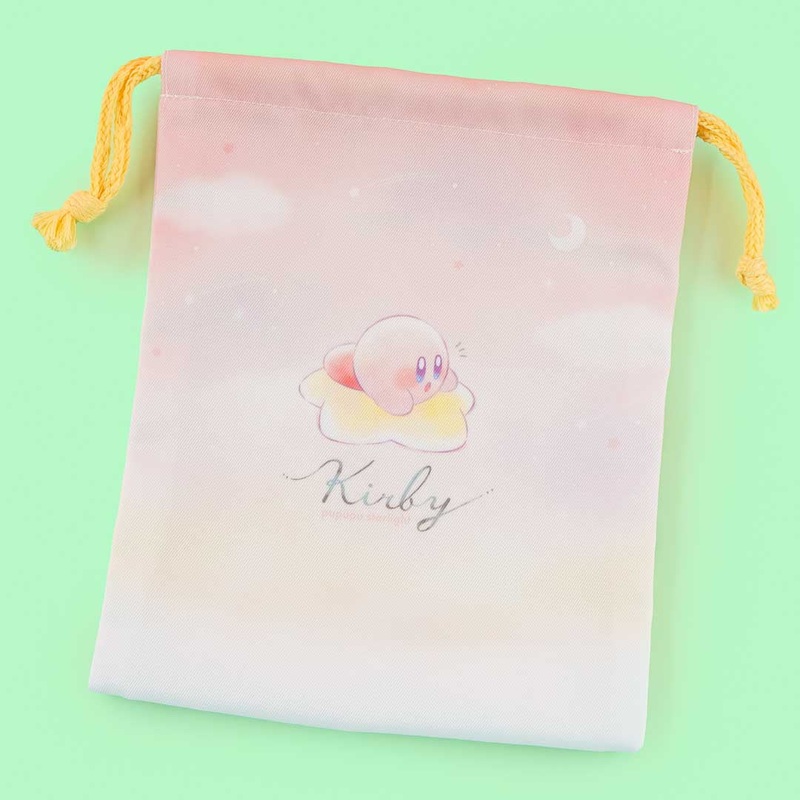 Kirby Hover Star Drawstring Pouch