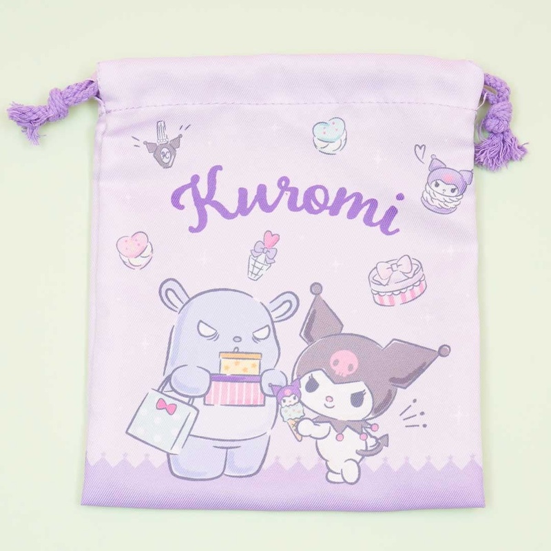 Kuromi Shopping Drawstring Pouch