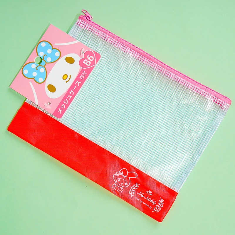 My Melody B6 Mesh Pouch