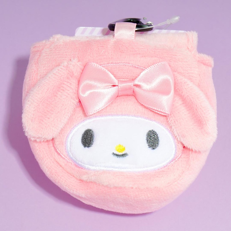 My Melody Clippable Plush Pouch