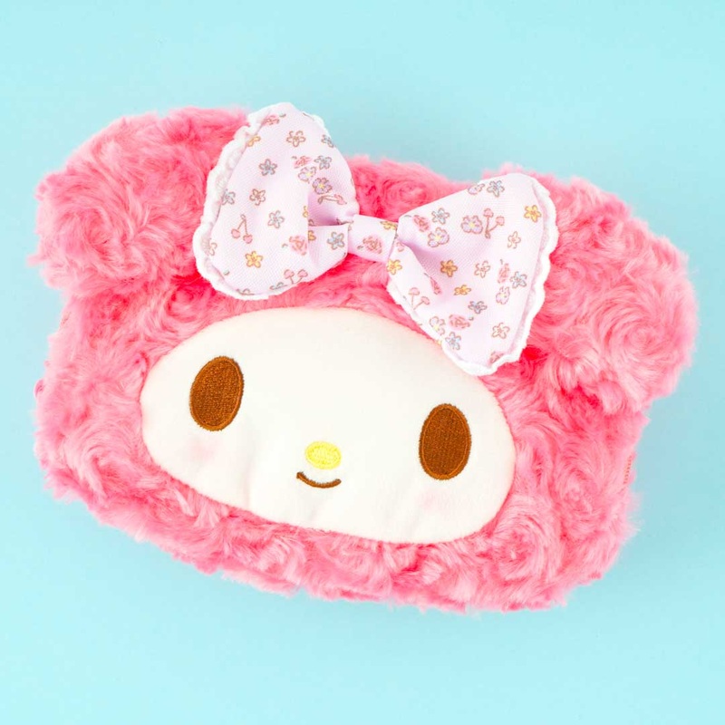 My Melody Fluffy Plush Pouch