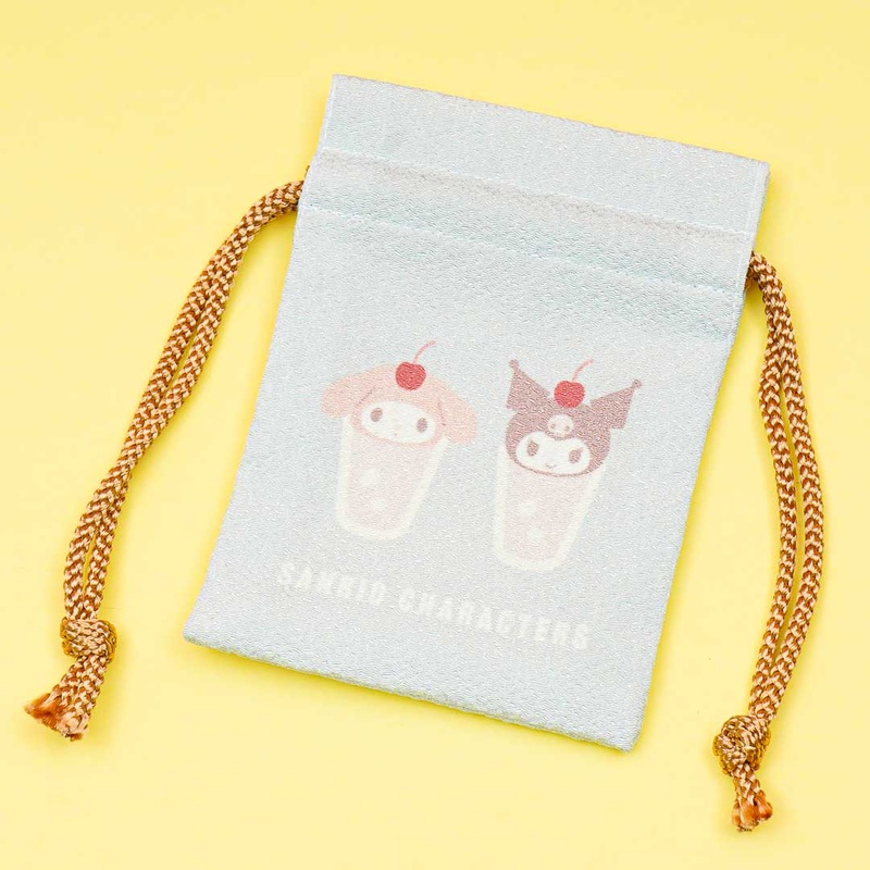 My Melody & Kuromi Dessert Duo Drawstring Pouch