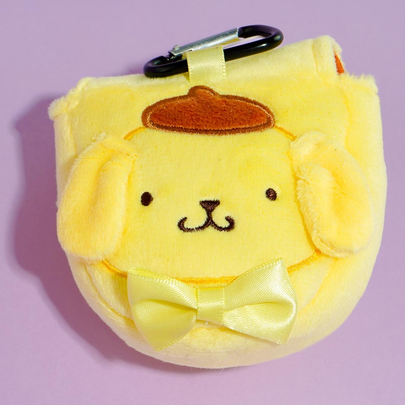 Pompompurin Clippable Plush Pouch