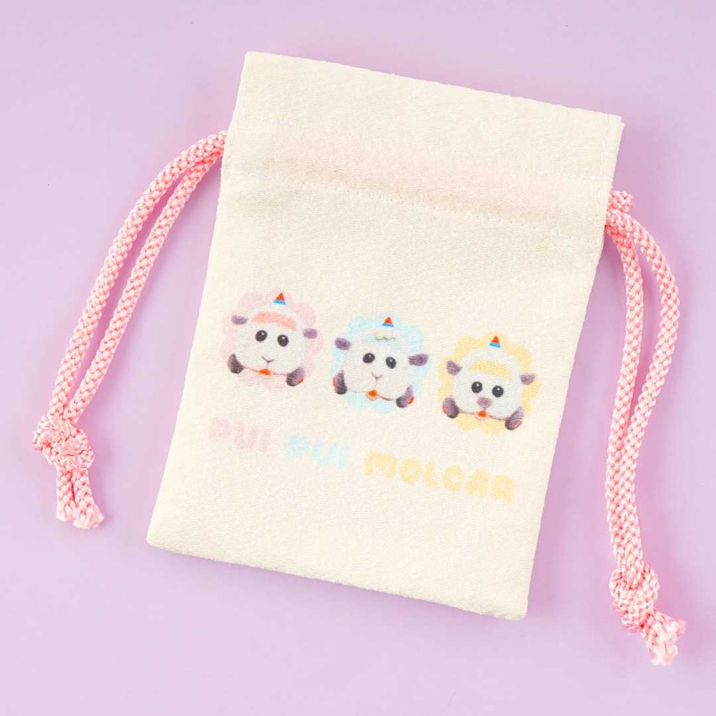 Pui Pui Molcar Mini Drawstring Pouch