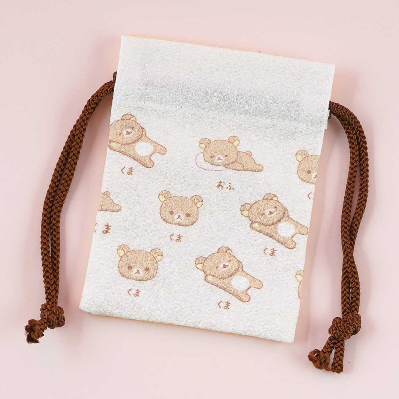 Rilakkuma Nap Time Drawstring Pouch