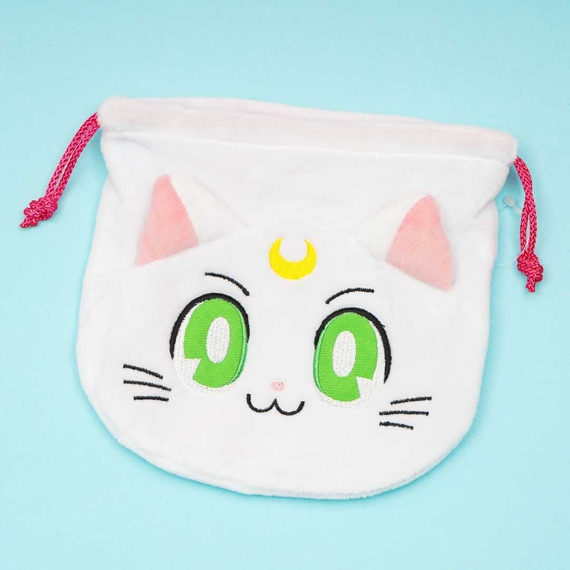 Sailor Moon Artemis Drawstring Pouch