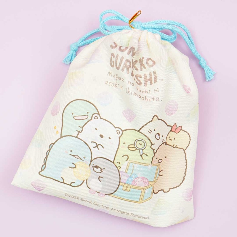Sumikko Gurashi Gem Love Drawstring Snack Bag