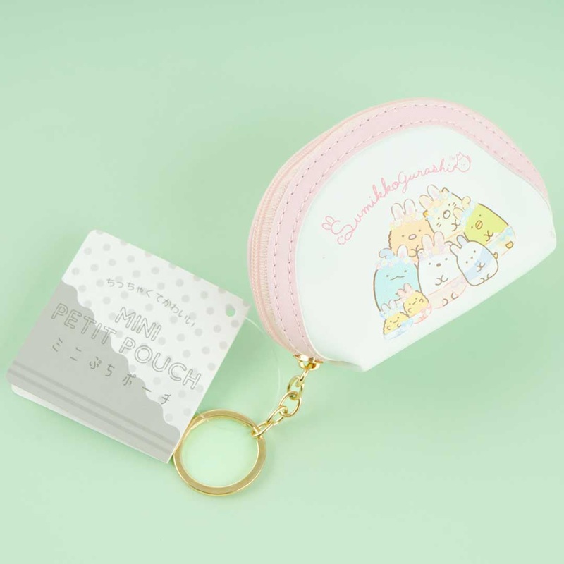 Sumikko Gurashi Spring Bunnies Round Mini Pouch