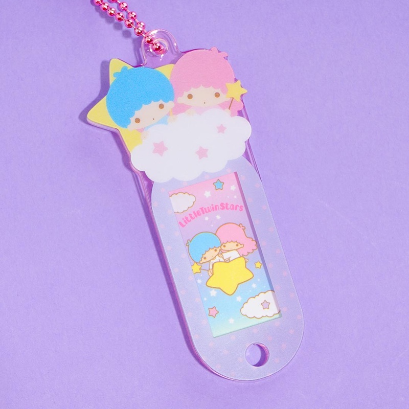Little Twin Stars Name Tag Charm