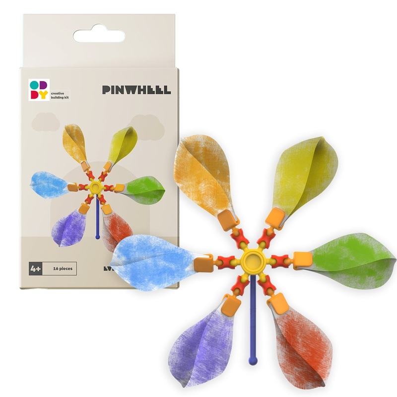 Oddy Mini Pinwheel 16 Piece Building Kit