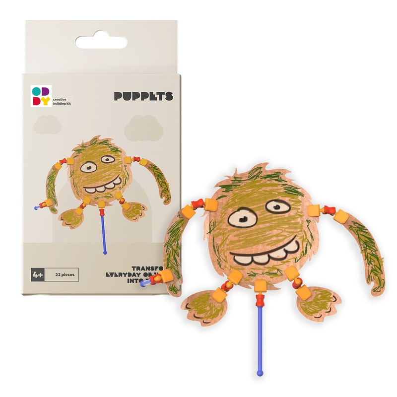 Oddy Mini Puppets 22 Piece Building Kit