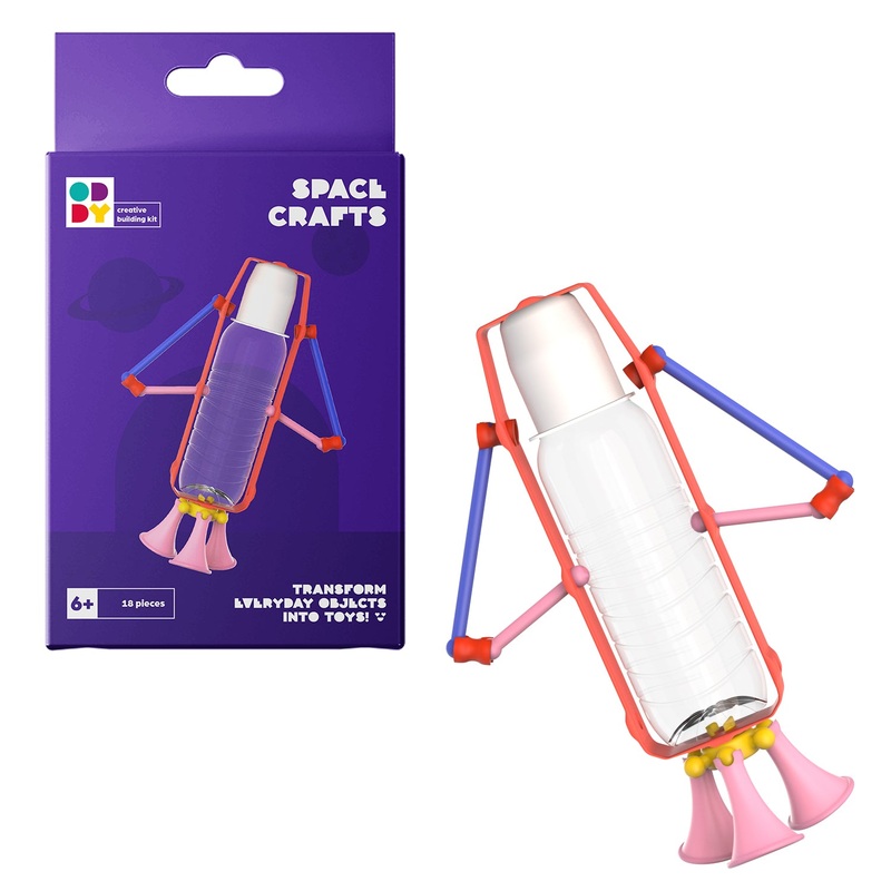 Oddy Mini Space Crafts 18 Piece Building Kit