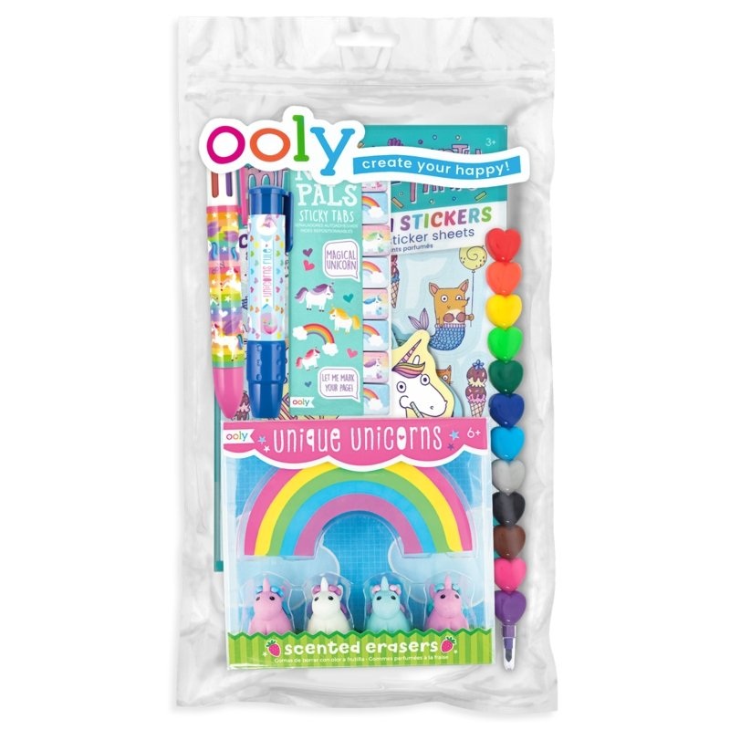 OOLY Happy Pack - Oh My! Unicorns & Mermaids Set