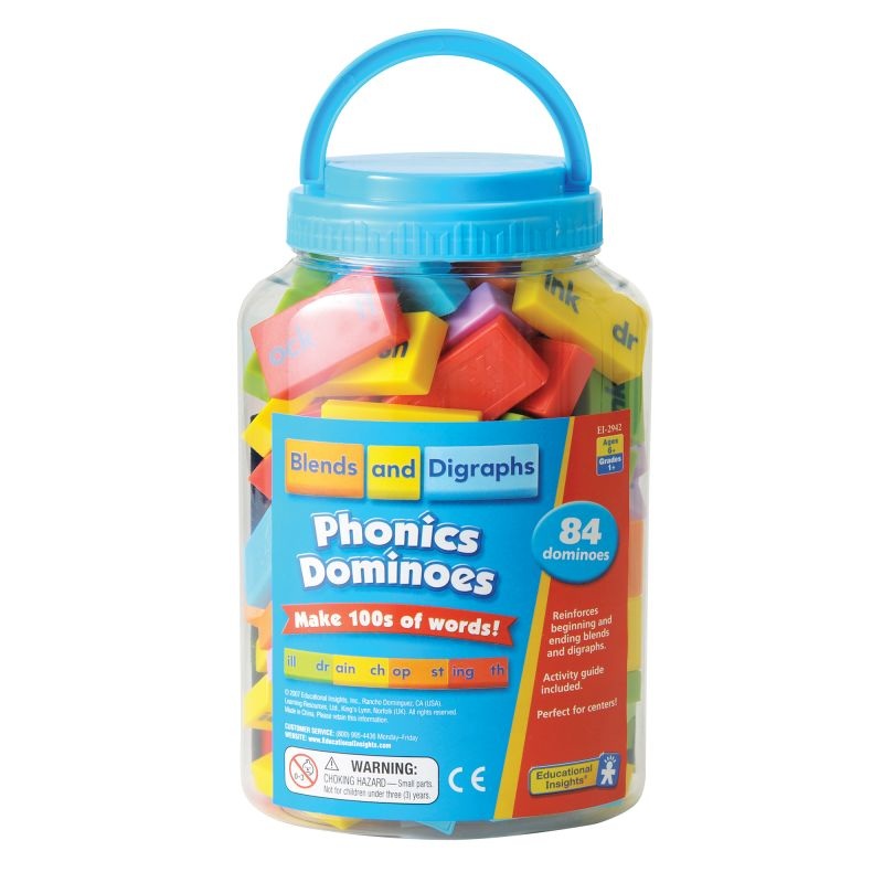 Phonics Dominoes - Blends & Digraphs