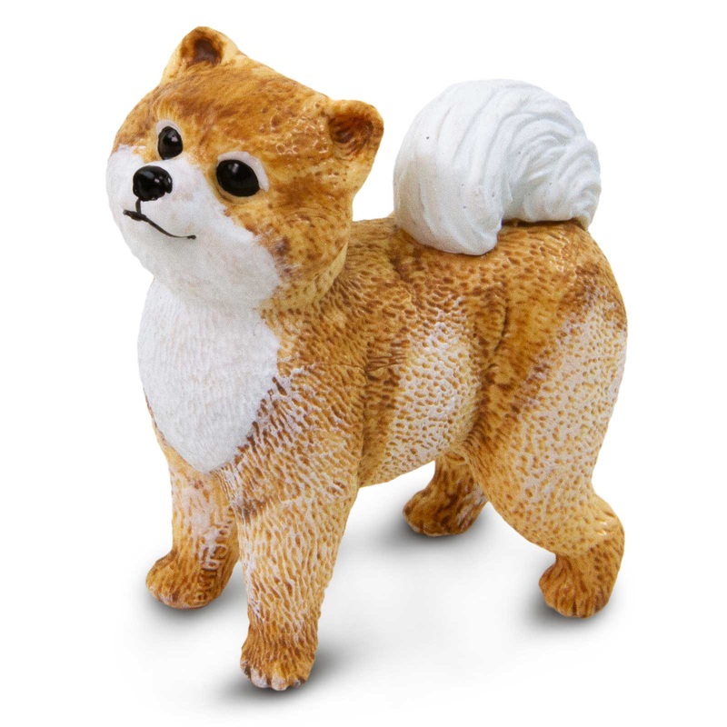 Pomeranian Toy Dog Figure