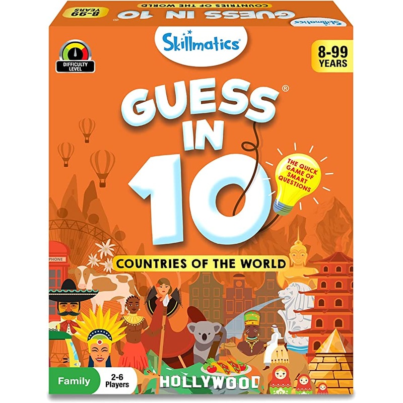 Skillmatics Guess in 10: Countries of the World