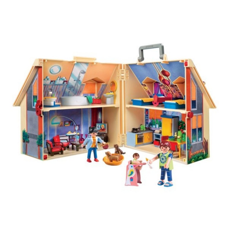 Take Along Modern Doll House
