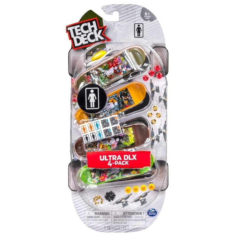 Tech Deck Ultra DLX Fingerboard 4-Pack