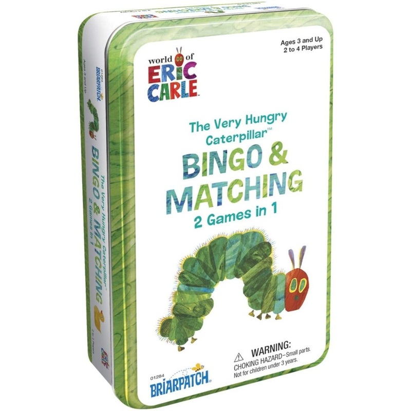 The Very Hungry Caterpillar Bingo & Matching Tin Game