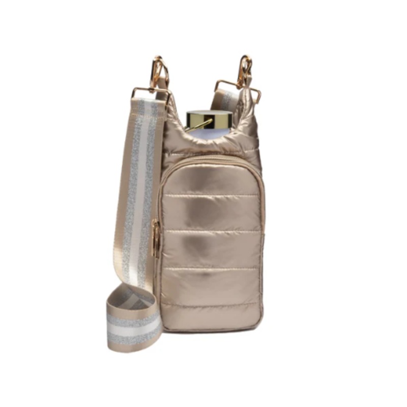 HydroBag - Striped Strap Gold Shiny