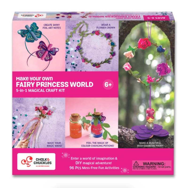 Chalk & Chuckles Fairy Princess World Craft Kit