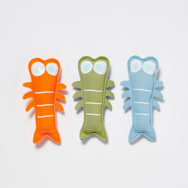 Dive Buddies Sonny the Sea Creature - Blue Neon Orange