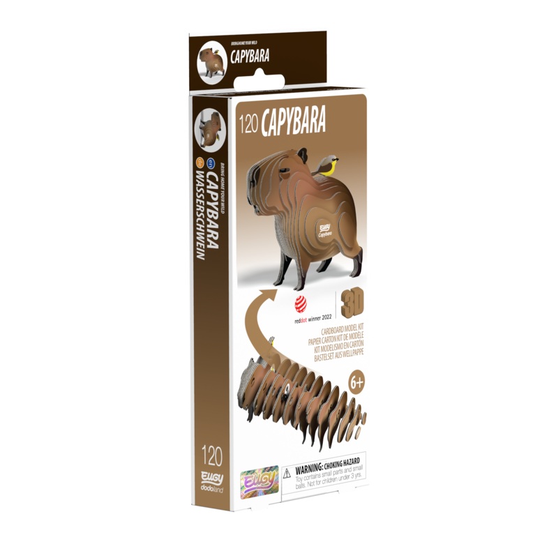 EUGY Capybara 3D Puzzle